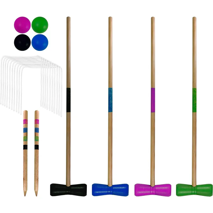 Best Sporting Crocket Set aus Holz für Kinder