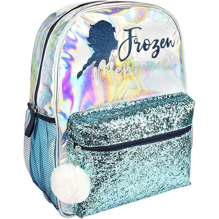 Schulrucksack Frozen 72679 Hellblau Metallic