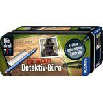 KOSMOS Die drei ??? Detektiv-Büro, Eröffne eine eigene Detektiv-Zentrale, Detektiv Spielzeug Set für Kinder ab 8 Jahre, praktische Box für unterwegs mit wichtigen Utensilien zur Ermittlung