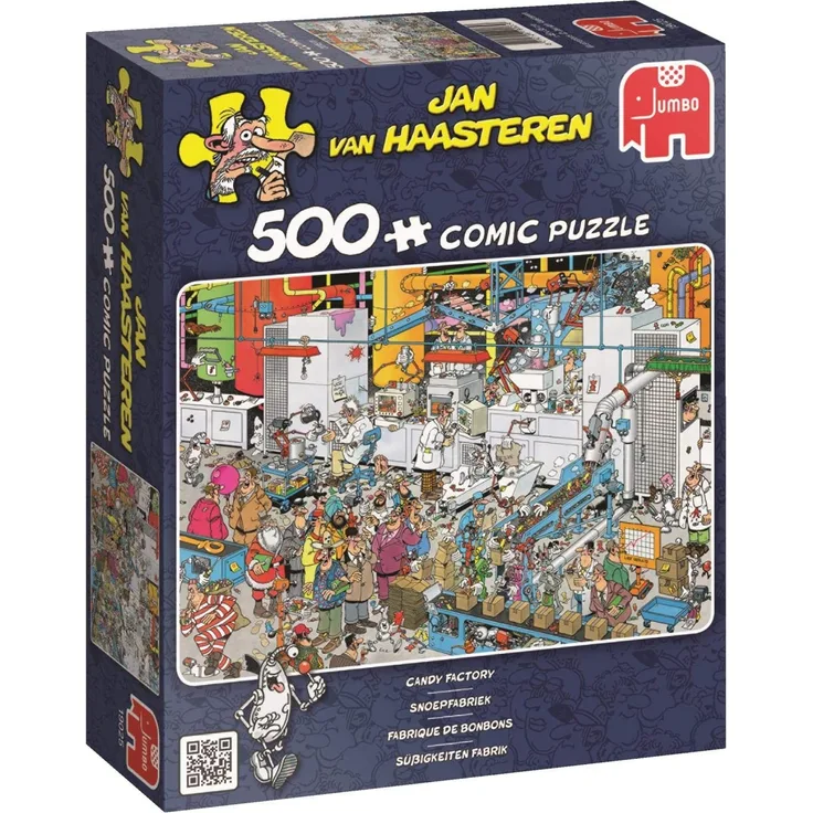 puzzlespiel Jan van Haasteren Snoepfabriek 500 Teile
