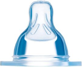 MAM Sauger Größe 1 im Doppelpack – Flaschensauger (Durchflussrate langsam), weicher Trinksauger, passend für alle MAM Flaschen/Trainer, ab Geburt