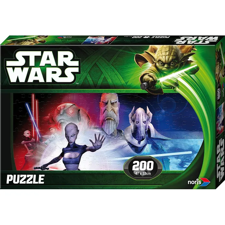 Noris 606031156 - Star Wars Clone Wars Sith Puzzle, 200 Teile