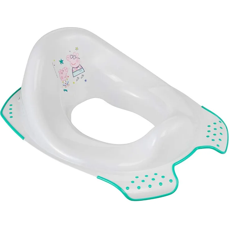 keeeper Peppa Pig Kinder-Toilettensitz, Ab ca. 18 Monate bis ca. 4 Jahre, Anti-Rutsch-Funktion, Ewa, Grau - Preisvergleich