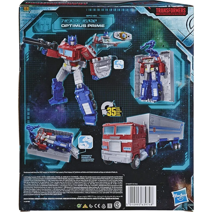 Transformers Spielzeug Generations War for Cybertron: Earthrise Leader WFC-E11 Optimus Prime Action-Figur – Kinder ab 8 Jahren, 17,5 cm – Bild 3