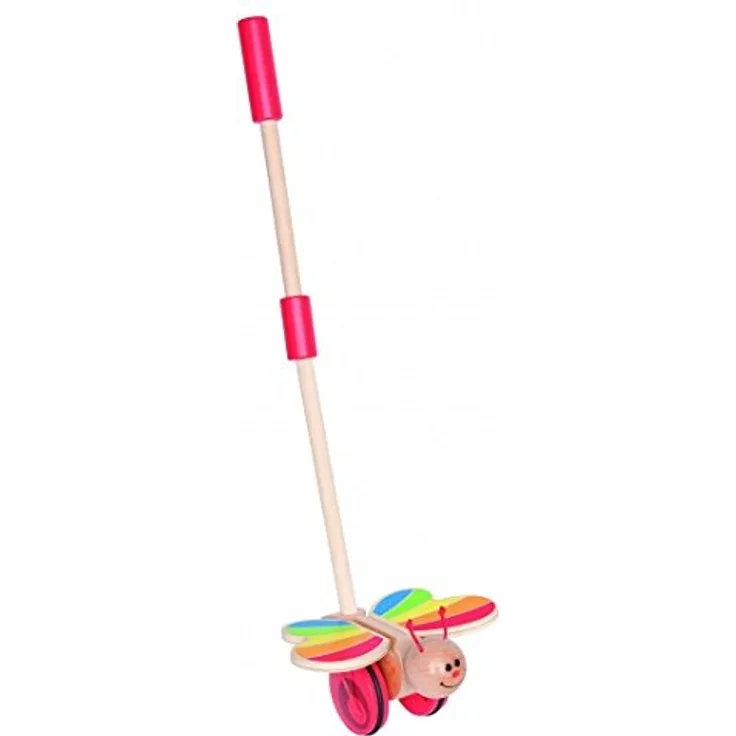 Hape E0340 Schiebetier Schmetterling L 16 cm, B 18,5 cm, L 50 cm