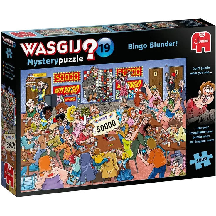 puzzle Wasgij Mystery 19 Bingo Blunder 1000 Teile