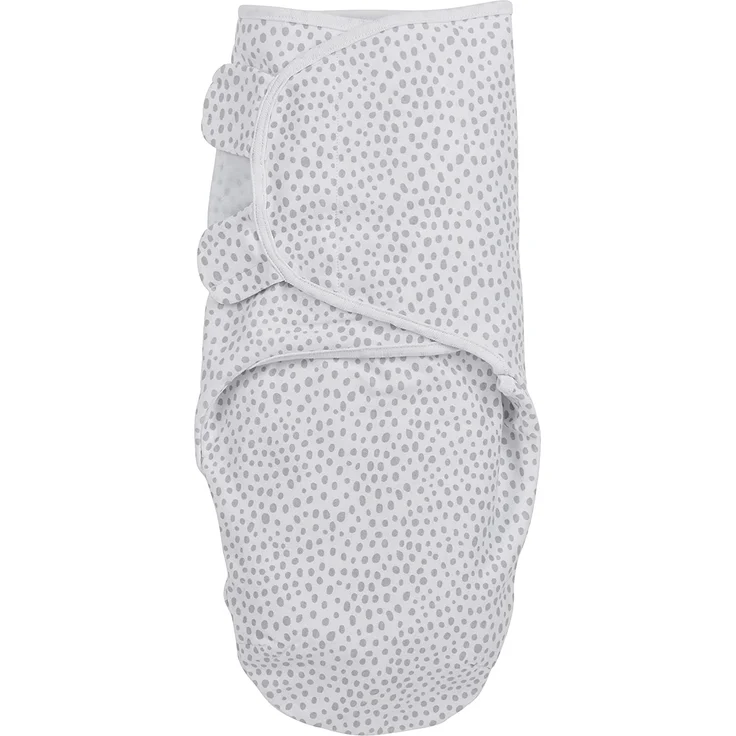 Meyco Cheetah Swaddle Pucktuch Light Grey 0–3 Monate Grau – Bild 1