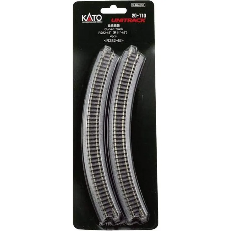 Noch N Gleis Gebogen R282 Mm 45° 4Er Set