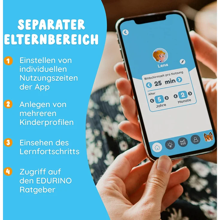 Edurino Figur Luka Logisches Denken & Coding ab 4 Jahren inkl. App I Innovatives & digitales Lernspiel I Spielerisch Strukturen & Muster erkennen I Rätseln & Knobeln | Logisch Denken – Bild 5