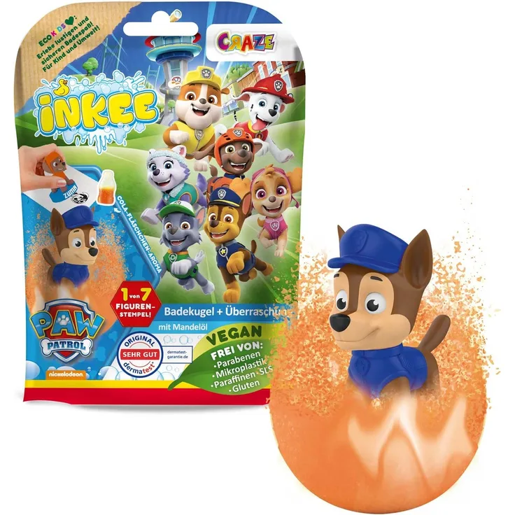 Paw Patrol INKEE Badebombe, sortiert