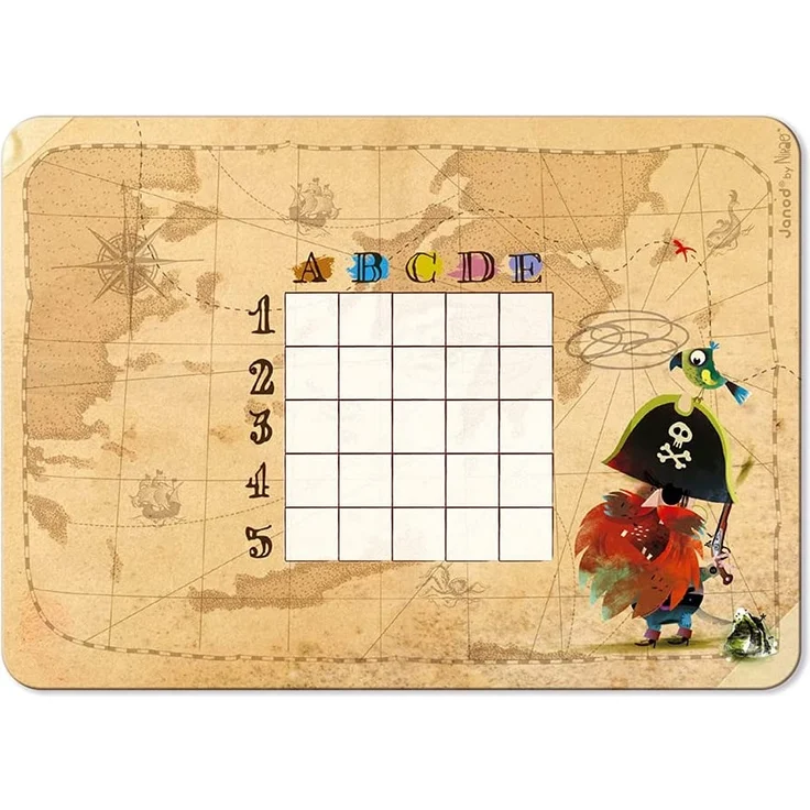Janod J02835 - Spiel Schiffe Versenken Piratenversion – Bild 9
