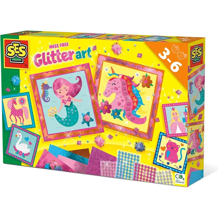 glitter Art junior mess-free Bastelset 357 Teile – Bild 1