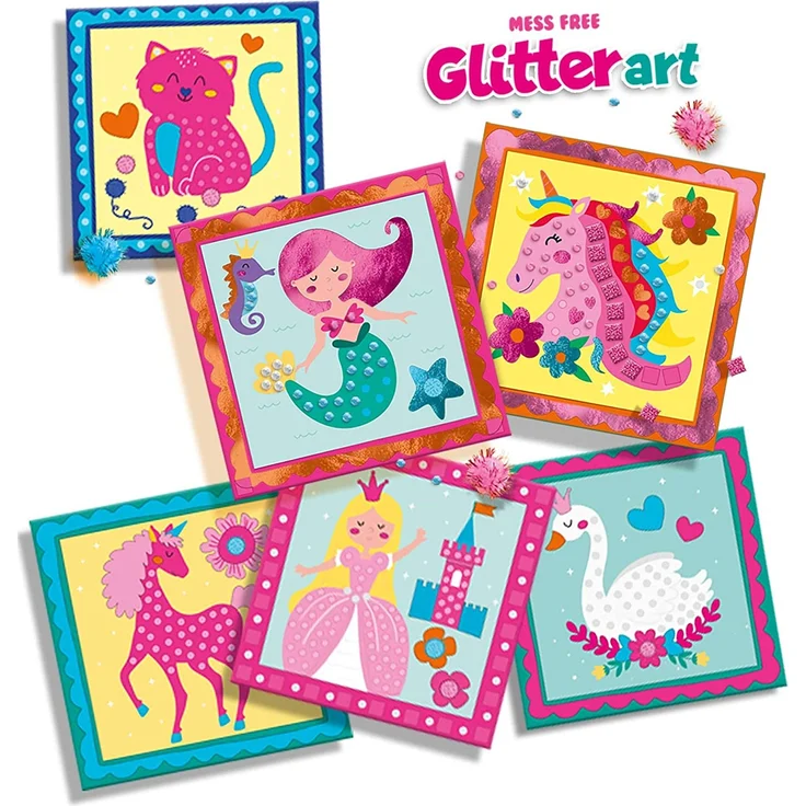 glitter Art junior mess-free Bastelset 357 Teile – Bild 2