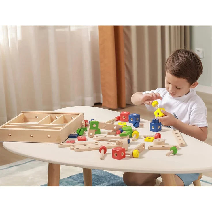 Viga Toys - Holzbaukasten – Bild 6