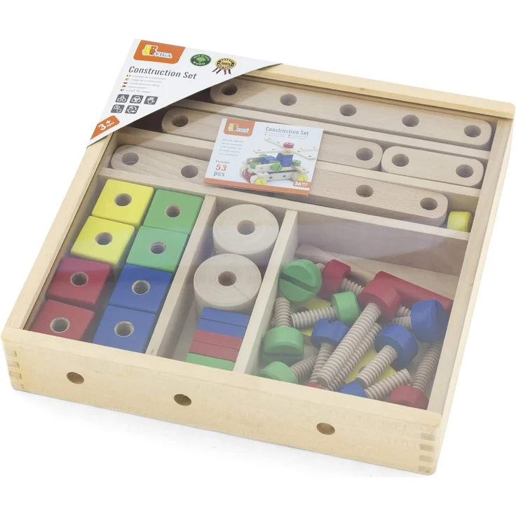 Viga Toys - Holzbaukasten – Bild 8