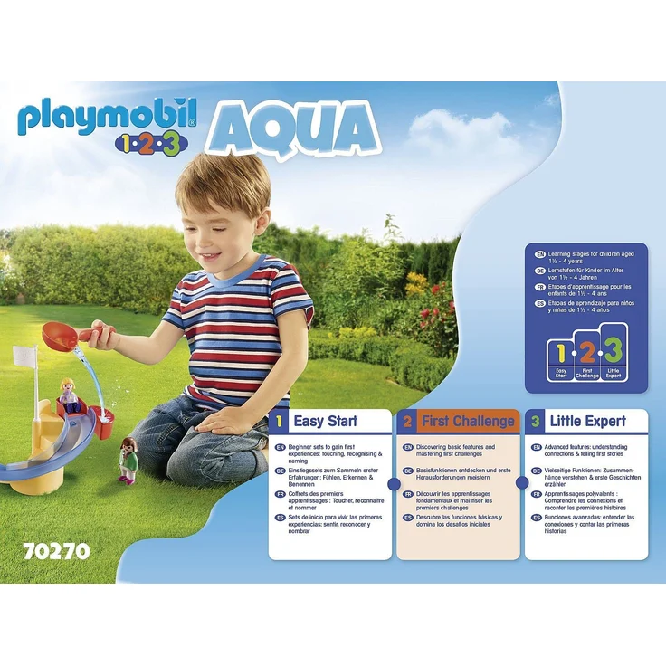 Playmobil® 70270 - 1. 2. 3. - Wasserrutsche – Bild 4