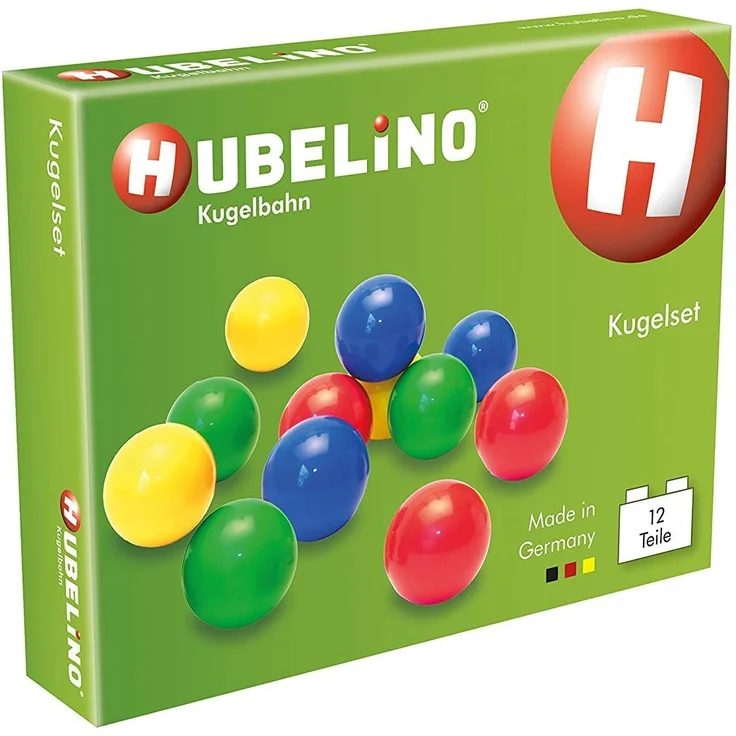 Kugelbahn: 12-teiliges Marmorset – Bild 1