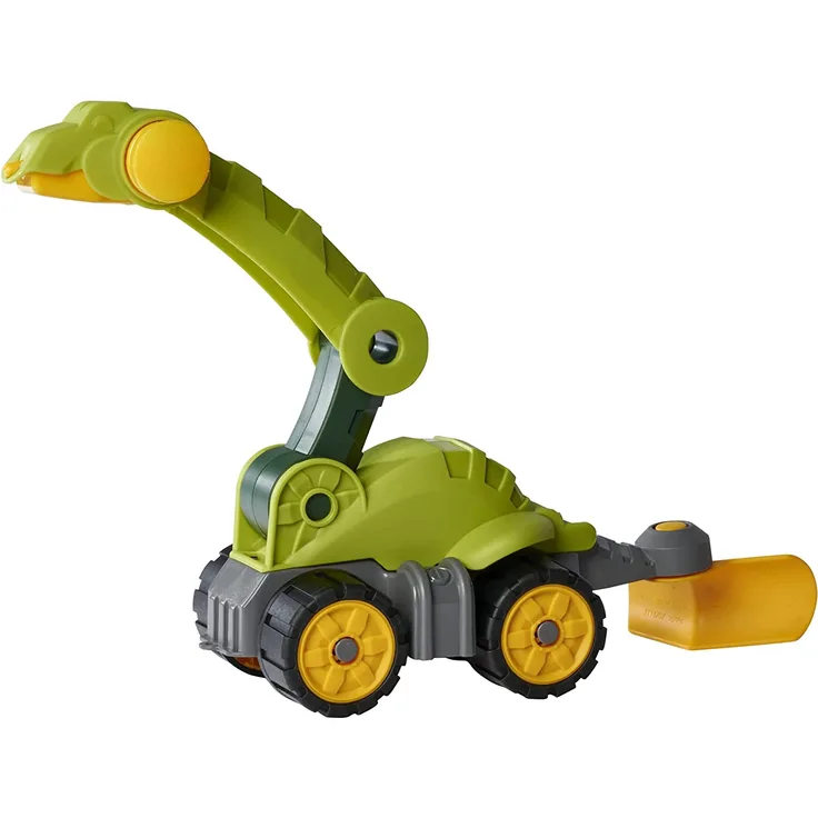 BIG Power-Worker Mini Dino Diplodocus toy vehicle (green/yellow)