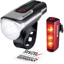 Bild für LED Beleuchtungs-Set Aura USB 80 + Blaze II USB Beleuchtungsset Fahrrad