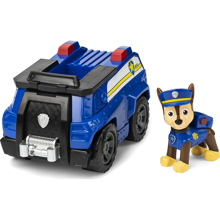 Paw Patrol Chases Polizeiwagen und Figur (Basic Vehicle) – Bild 1