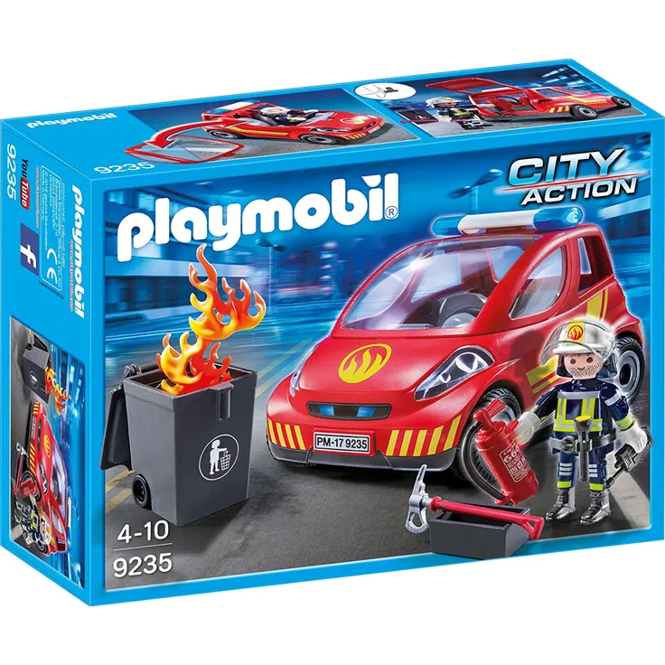 Playmobil 9235 - Feuerwehr-Einsatzfahrzeug