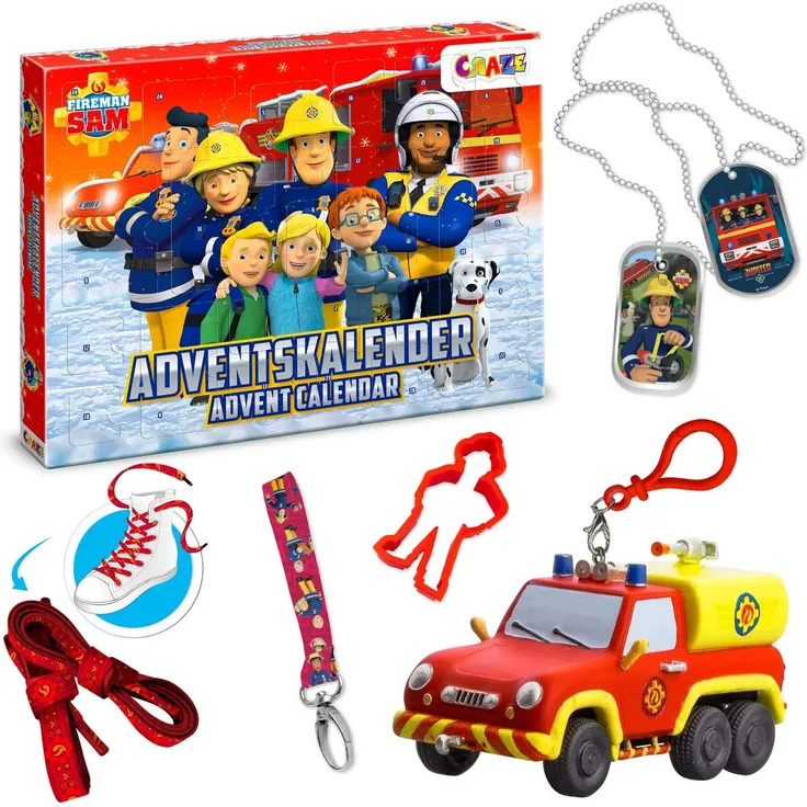Craze Adventskalender 'FS Feuerwehrmann Sam', ab 3 Jahren