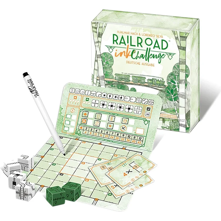 Railroad Ink Challenge: Edition Blattgrün – Bild 4