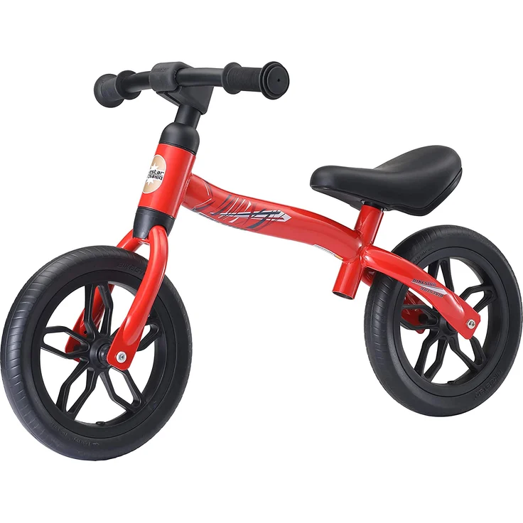BIKESTAR '10 Zoll Lightrunner Kinderlaufrad', ab 2 Jahren, höhenverstellbarer Sattel, superleicht, drehbarer Rahmen, rot – Bild 7