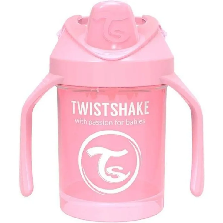 Vital Innovations 78267 Trinkbecher Twistshake Mini Cup, 230 ml, rosa
