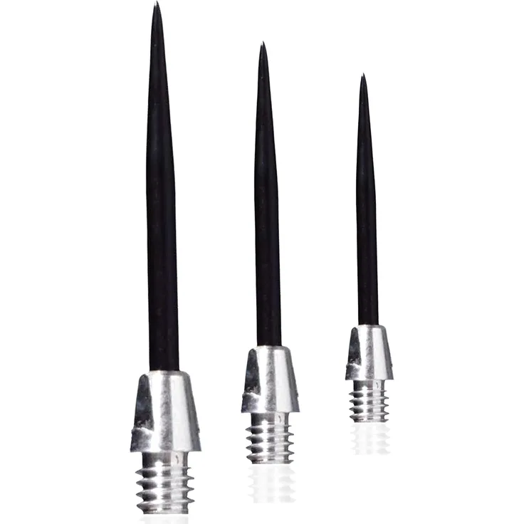 Best Sporting Ersatz Dartspitzen für Dartpfeile, 3 Stück aus Stahl, Steeldarts 6 Stück