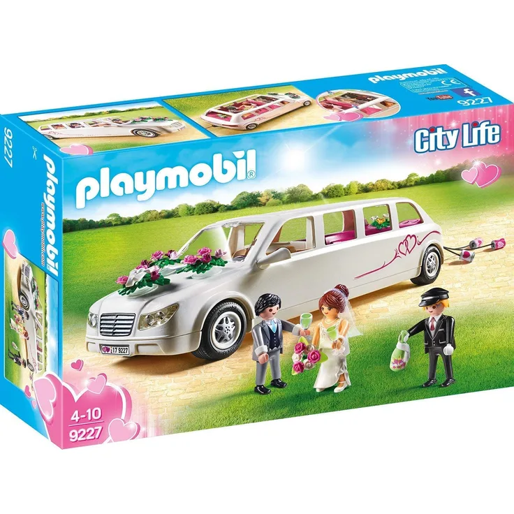 PLAYMOBIL City Life 9227 Hochzeitslimousine, Ab 4 Jahren