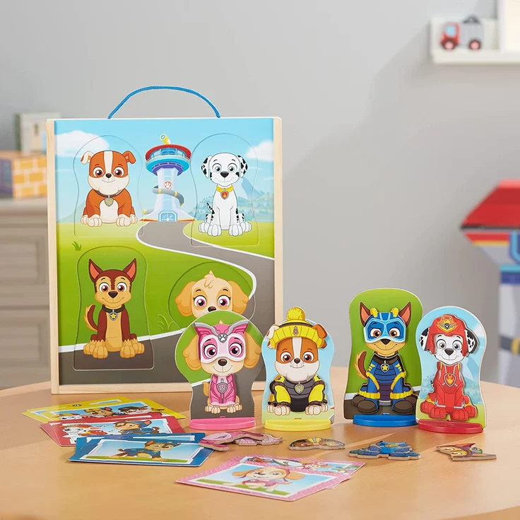 Melissa & Doug 33267 PAW Patrol Magnetisches Vorspiel, Single, Mehrfarbig – Bild 3