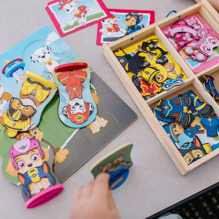 Melissa & Doug 33267 PAW Patrol Magnetisches Vorspiel, Single, Mehrfarbig – Bild 4
