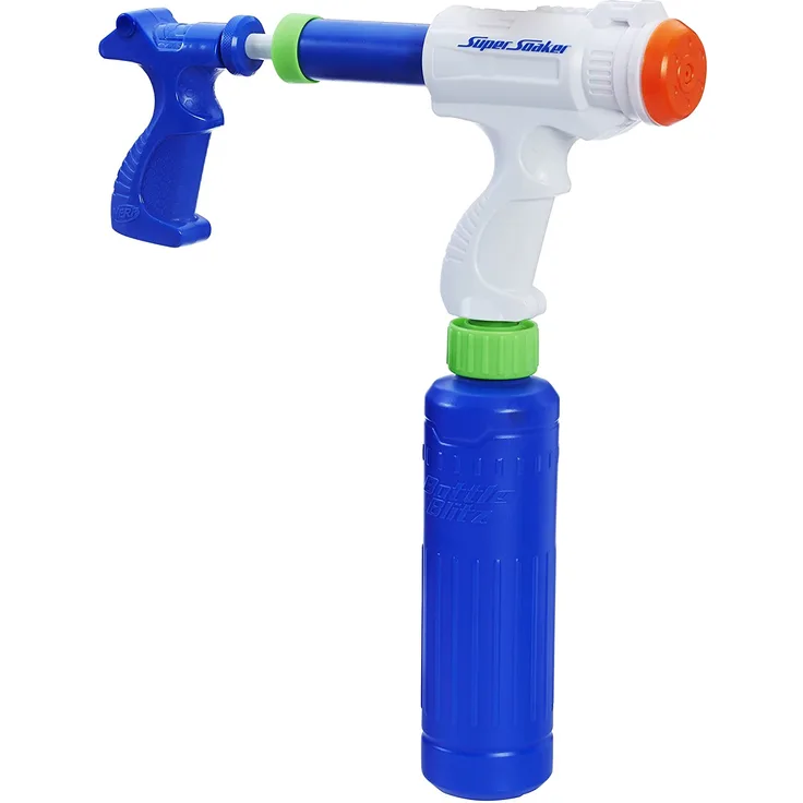 Super Soaker Hasbro B4445EU4 - Bottle Blitz 2.0, Wasserpistole