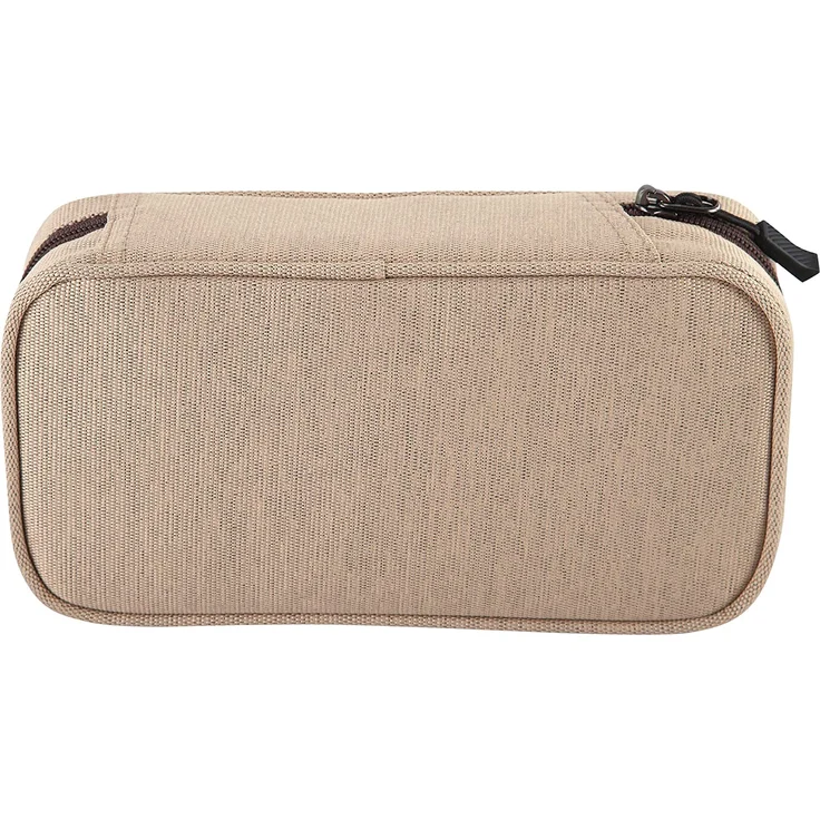 Nitro Pencil Case XL inkl. Geo Dreieick & Stundenplan, Federmäppchen, Schlampermäppchen, Faulenzer Box, Federmappe, Stifte Etui, Almond – Bild 6