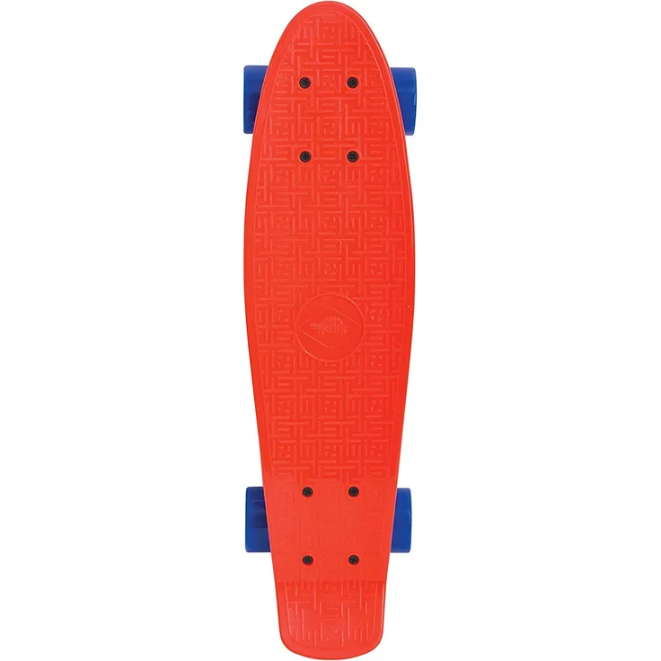 Retro Skateboard 22´´, Design: Native Red