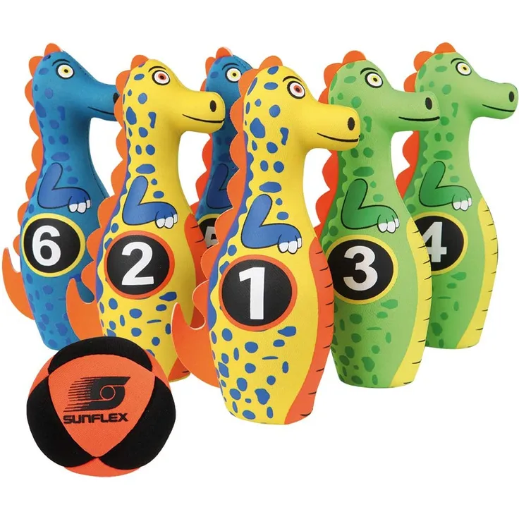 sunflex Kegelset Dino aus Neopren für Kinder, Outdoor