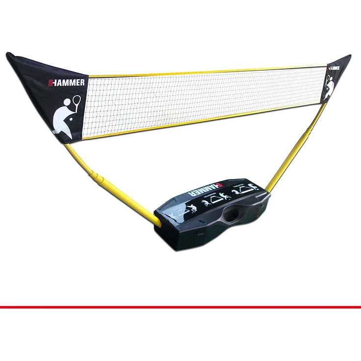 Hammer 3 in 1 Netze-Set - Mobiles Volleyball-, Badminton- und Tennisnetz – Bild 3