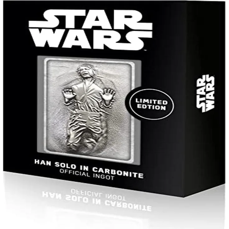 Star Wars Iconic Scene Collection Metallbarren Han Solo Limited Edition
