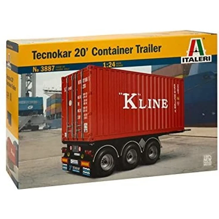 Italeri 3887 1:24 20' Container Trailer – Bild 1