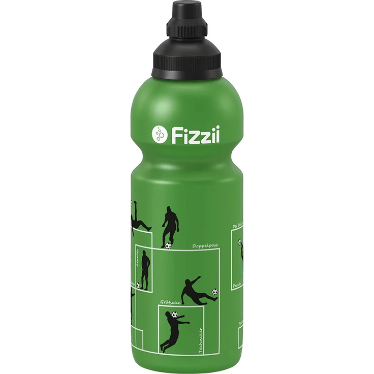 Fizzii Trinkflasche Fußball 600ml. auslaufsicher – Bild 1