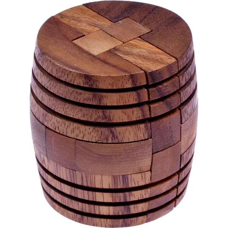 Barrel - Fass - 3D Puzzle - Knobelspiel aus Holz