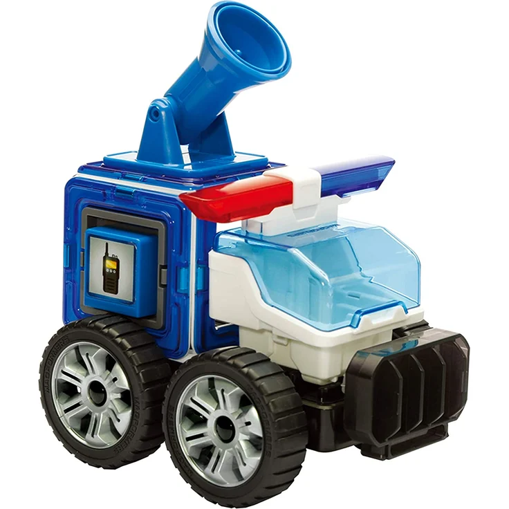 MAGFORMERS 717002 Polizei-Figuren Police Set, Multicolor – Bild 4