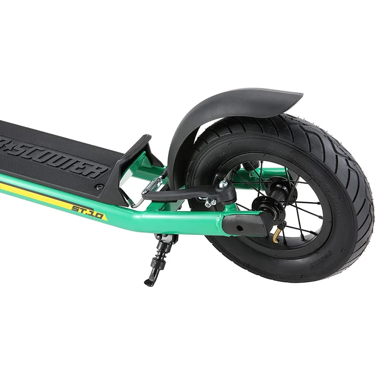 Star Scooter '10 Zoll New Gen', ab 5 Jahren, höhenverstellbar bis 77 cm, mit Handbremse, grün – Bild 4