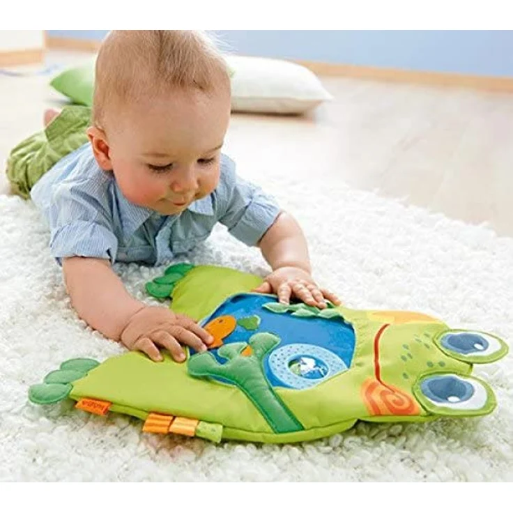 HABA 301467 - Wasser-Spielmatte Frosch, Kleinkindspielzeug – Bild 3