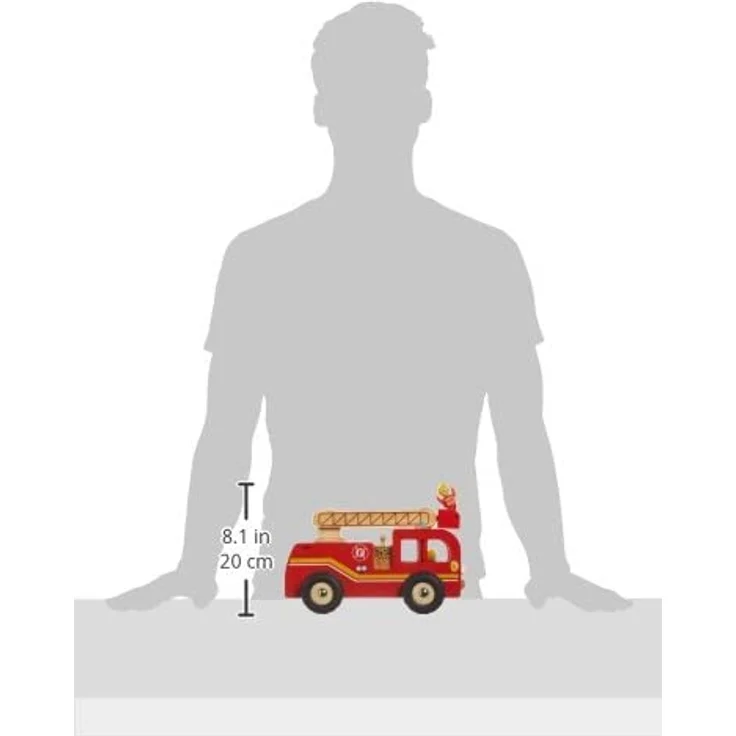 Feuerwehrauto mit Drehleiter – Bild 4