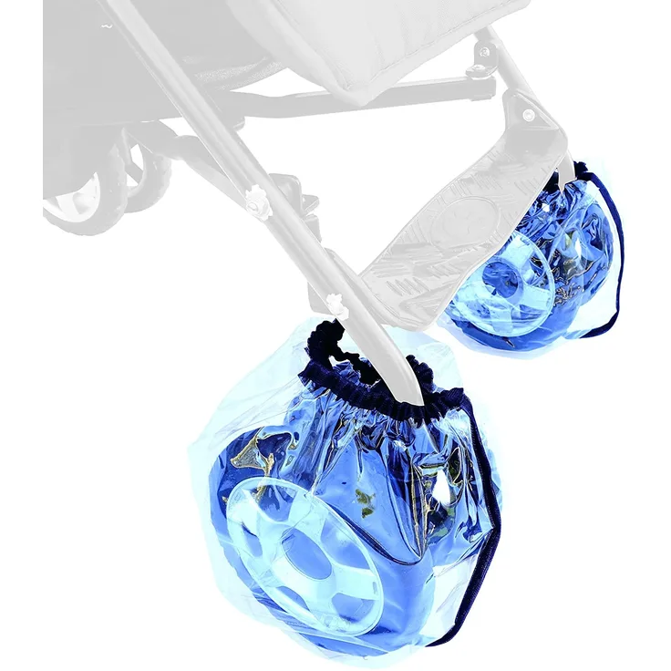 Sunnybaby 11900. 0 Radschutz für Buggyräder, 2 Stück-Packung Folie, transparent