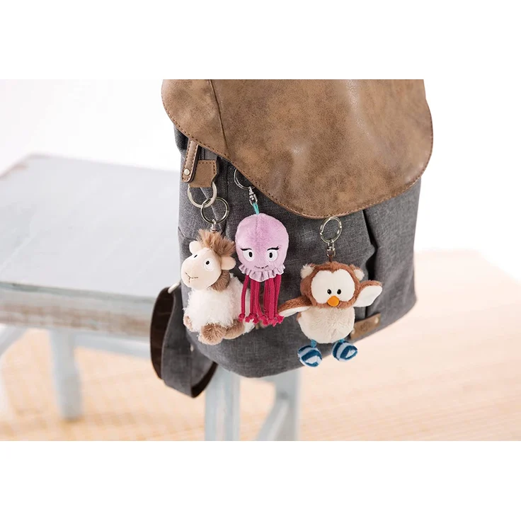 Nici Eule Oscar 10cm SA mit Gelenk Schlüsselanhänger – Bild 4