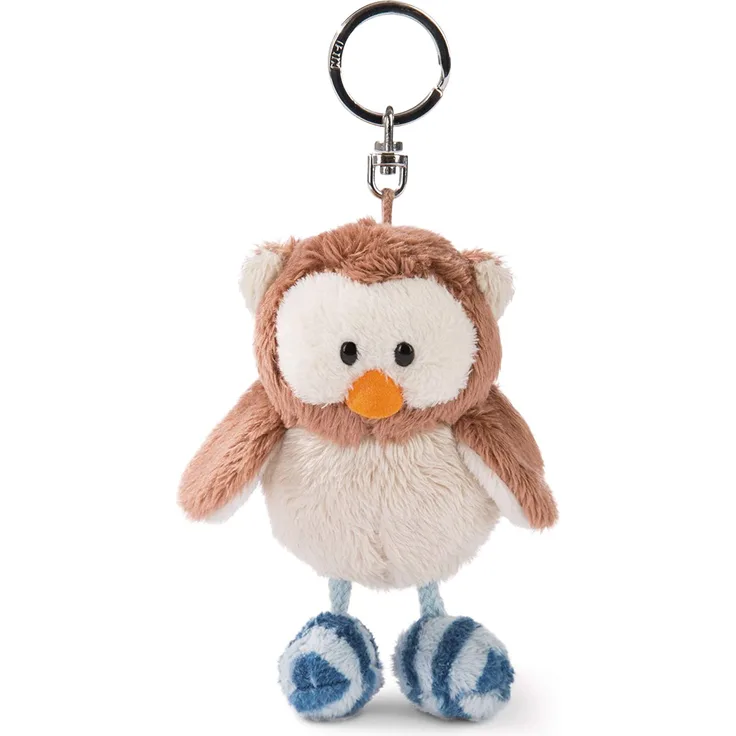 Nici Eule Oscar 10cm SA mit Gelenk Schlüsselanhänger