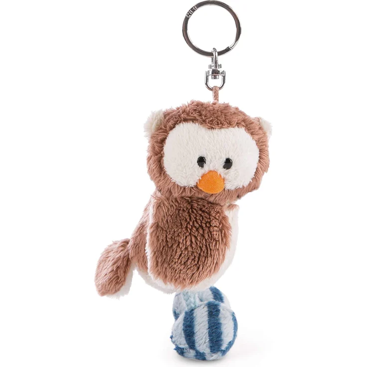 Nici Eule Oscar 10cm SA mit Gelenk Schlüsselanhänger – Bild 2